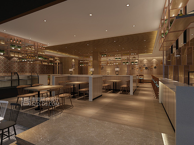 現代簡約風尚 深圳巧碗居面館大浪店工程勘察與設計理念